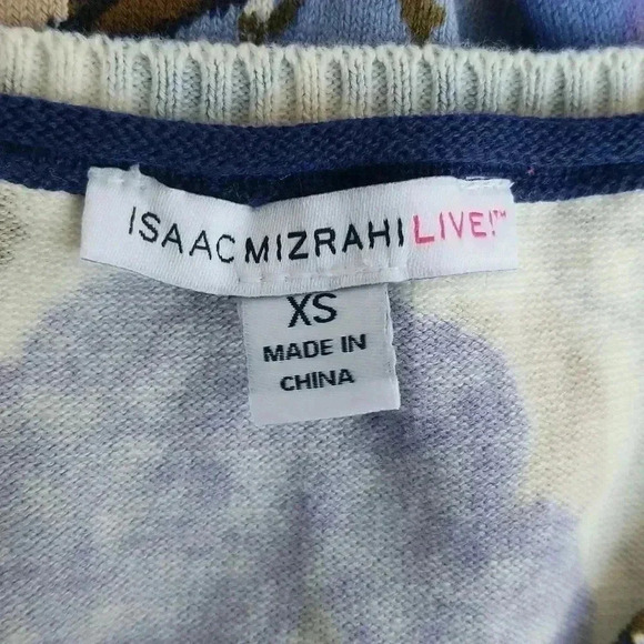 Isaac MIZRAHI live Sweater top XS - Picture 4 of 9